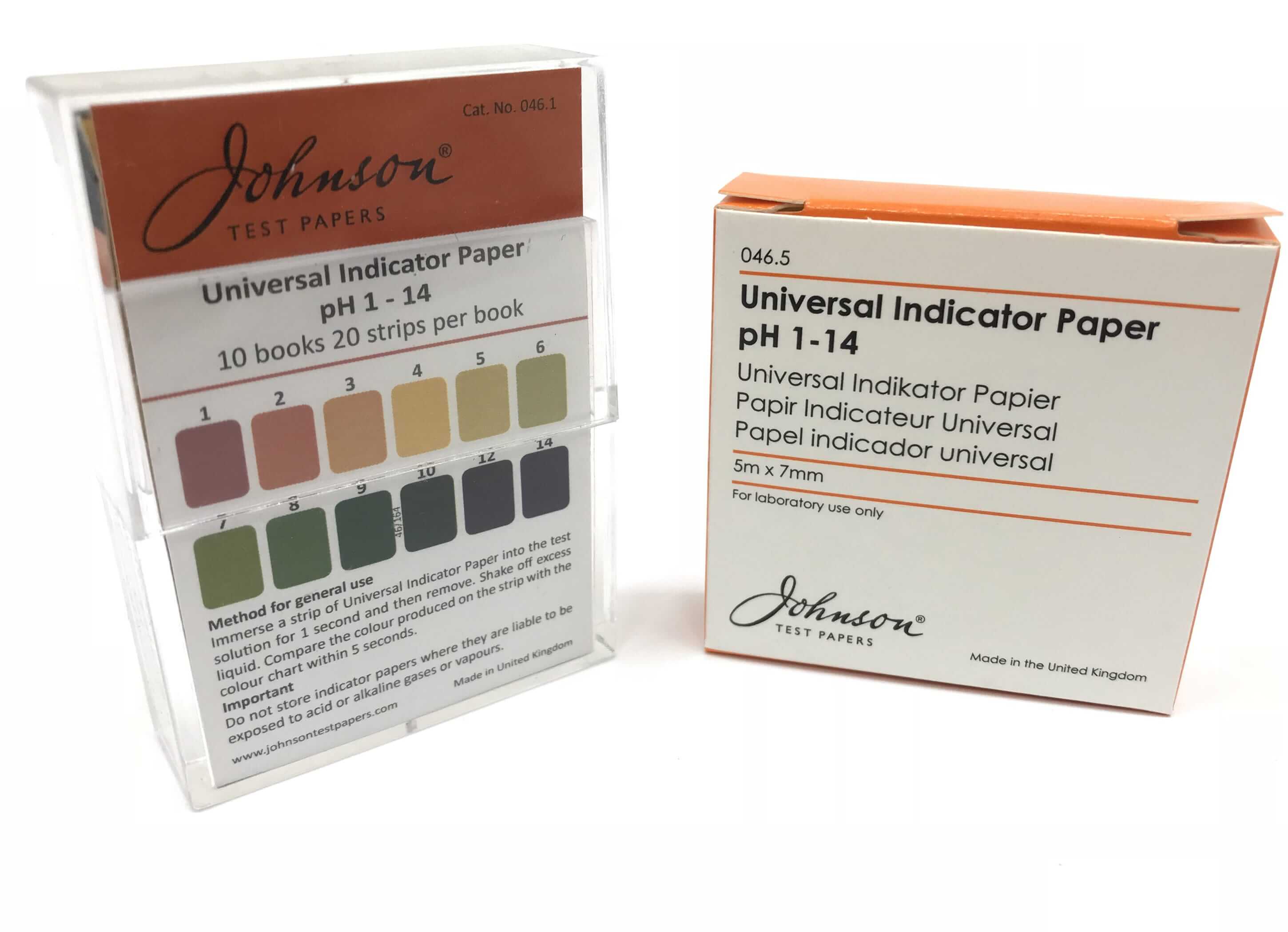 Universal Indicator Paper pH 1 - 14